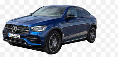 Mercedes Benz Glc Class Blue Png Real - Glc Coupe 300 Amg,Mercedes Benz Png