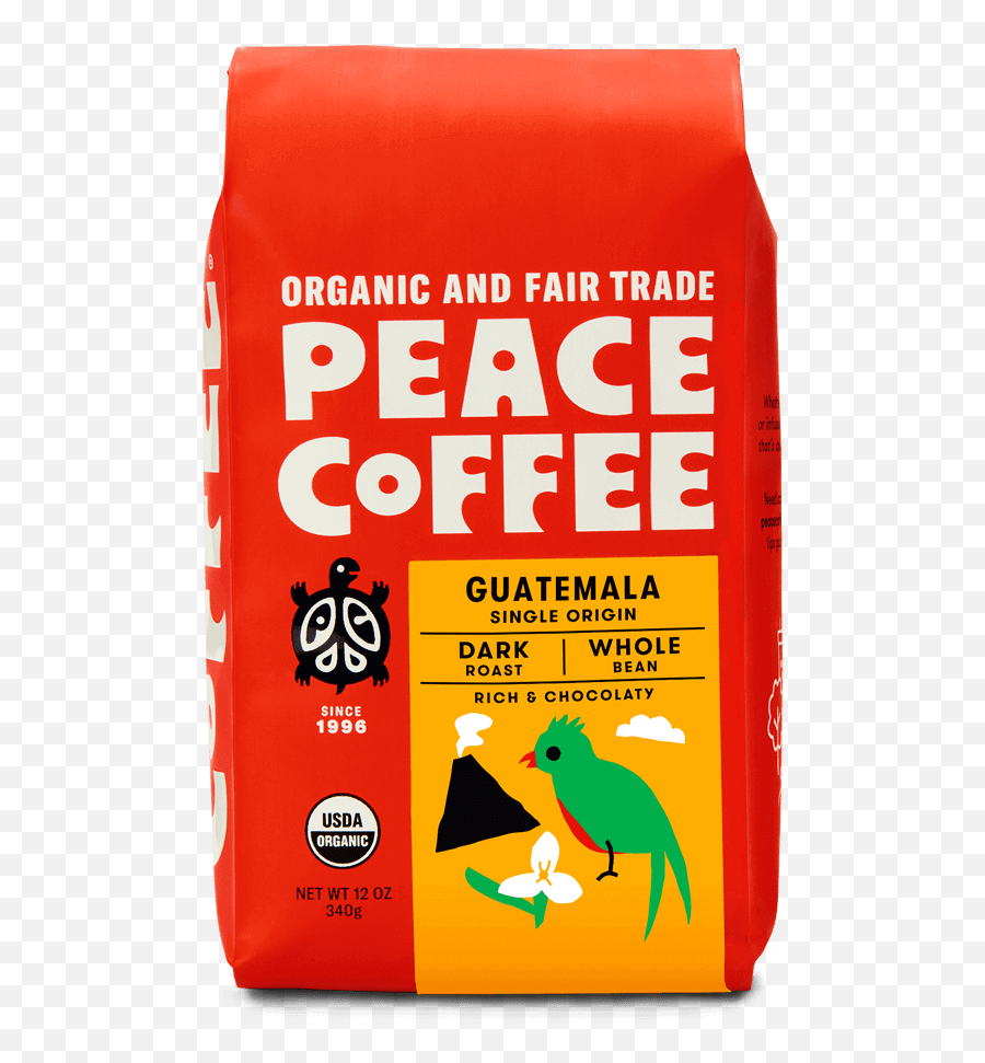 Dark Roast Organic Coffee - Product Label Png,Guatemala Png