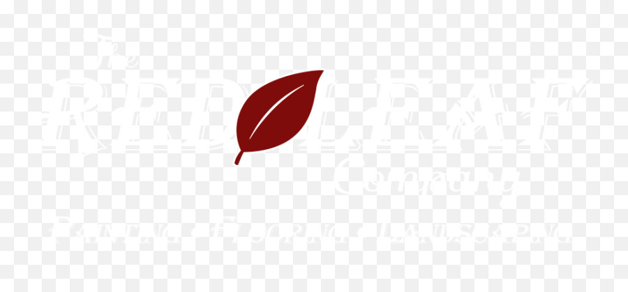 The Red Leaf Company Painting Flooring Landscaping - Primary Arms Png,Red Leaf Logo