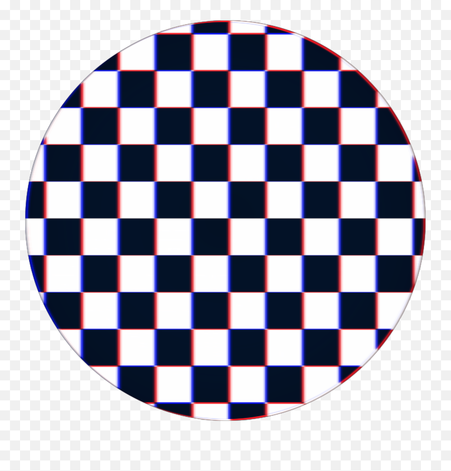 Checkered Glitch Sticker By Cqdence - Bart Simpson Logo Design Png,Checkerboard Pattern Png