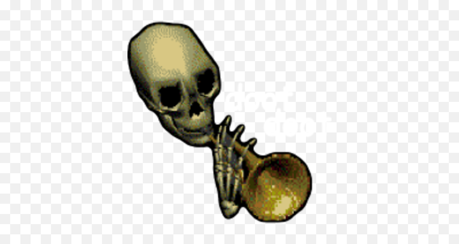 Spooky Skeleton - Support Campaign Twibbon Doot Doot Png,Spooky Transparent