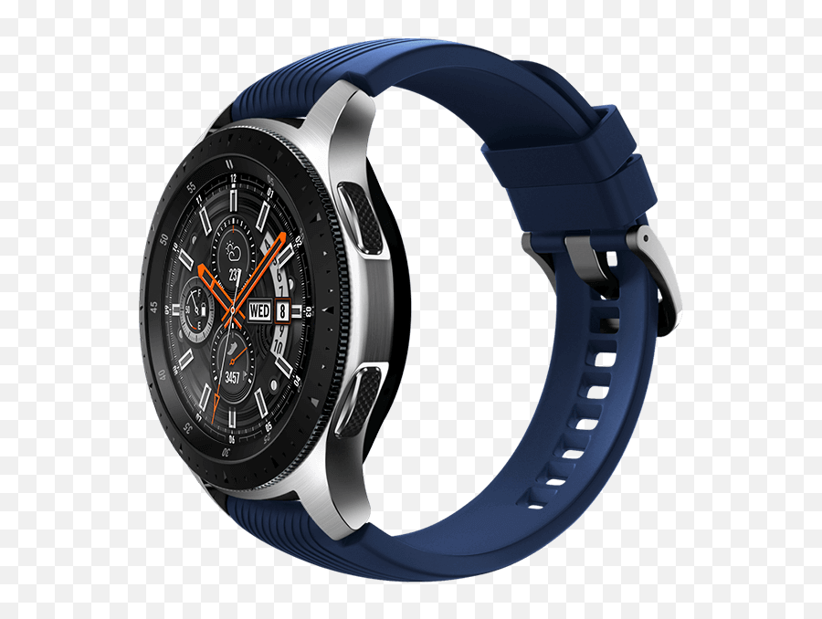 Samsung Galaxy Watch - The Official Samsung Galaxy Site Galaxy Watch 46mm Blue Png,Watch Png