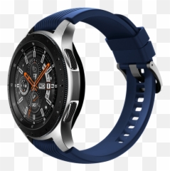 Samsung Galaxy Watch - The Official Samsung Galaxy Site Galaxy Watch 46mm Blue Png,Watch Png