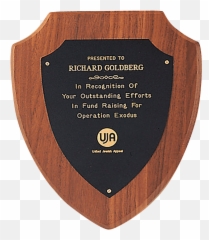 7 - Solid Png,Gold Plaque Png