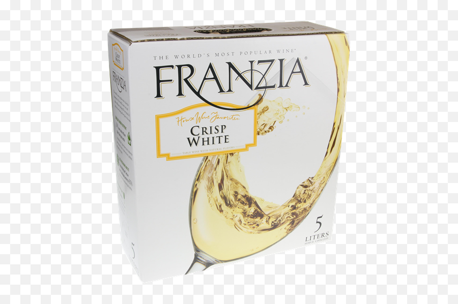 Franzia Crisp White - Franzia Boxed Wine Png,Wine Transparent