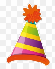 Gift Clipart Birthday Accessory For - Hat Png