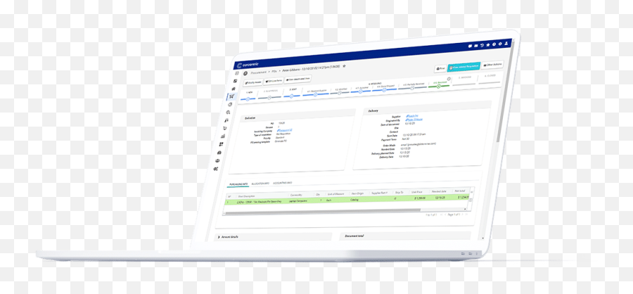 Procurement Management Software Corcentric - Vertical Png,Procurement Icon