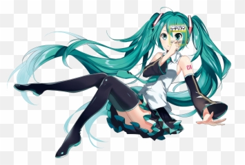 Vocaloid Wallpaper And Background Image - Hatsune Miku Official Art Png,Hatsune Miku Transparent Background