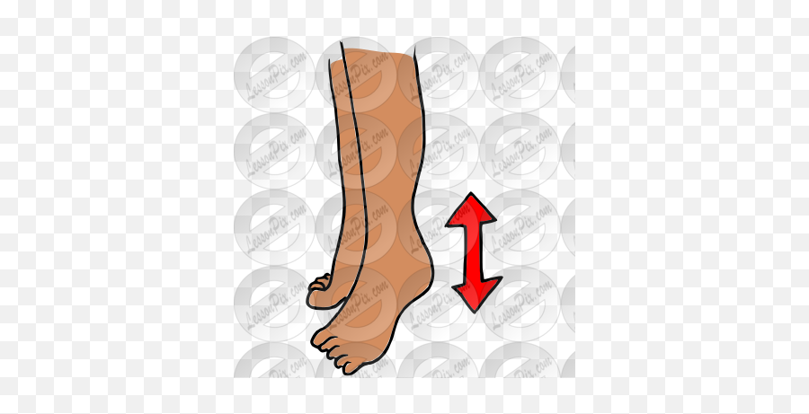 Heel Raises Picture For Classroom Therapy Use - Great Heel Dirty Png,Heels Icon