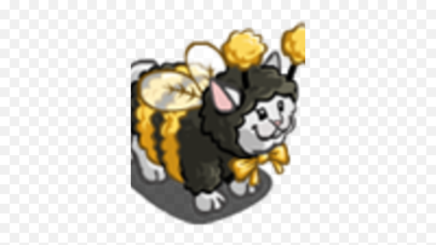Bumble Bee Cat Farmville Wiki Fandom - Cartoon Png,Cat Icon Png