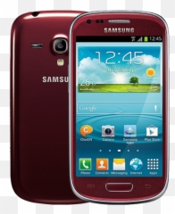 Samsung Galaxy S3 Mini 8gb Red - Unlocked u2013 Tech png