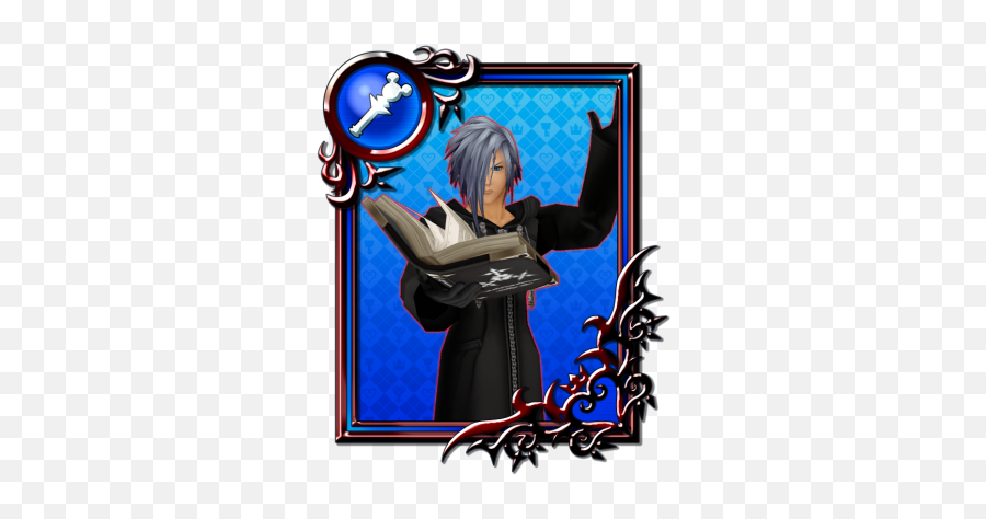 Zexion Card - Khux Wiki Png,Kingdom Hearts Sora Icon
