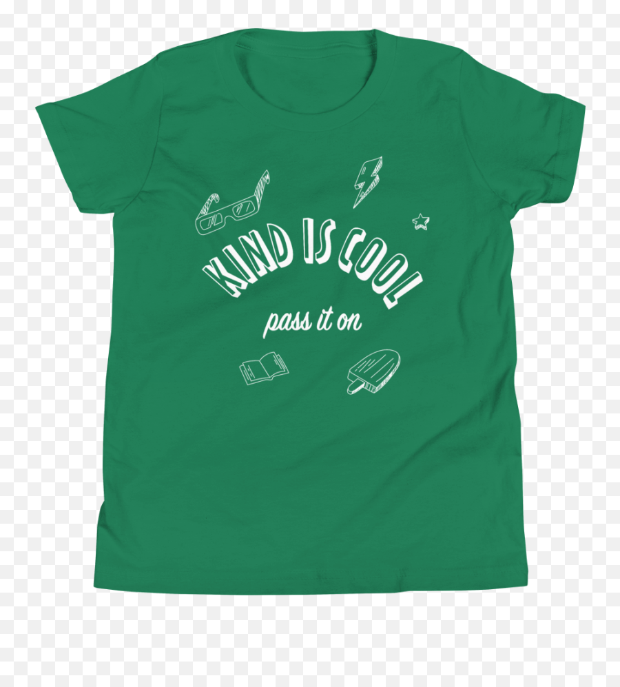 Kind Is Cool Icons Tee Youth U2014 Adventures In Kindness - Unisex Png,Kelly Icon