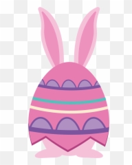 Easter Bunny Egg Pink Flat Icon - Girly Png,Google Flat Icon