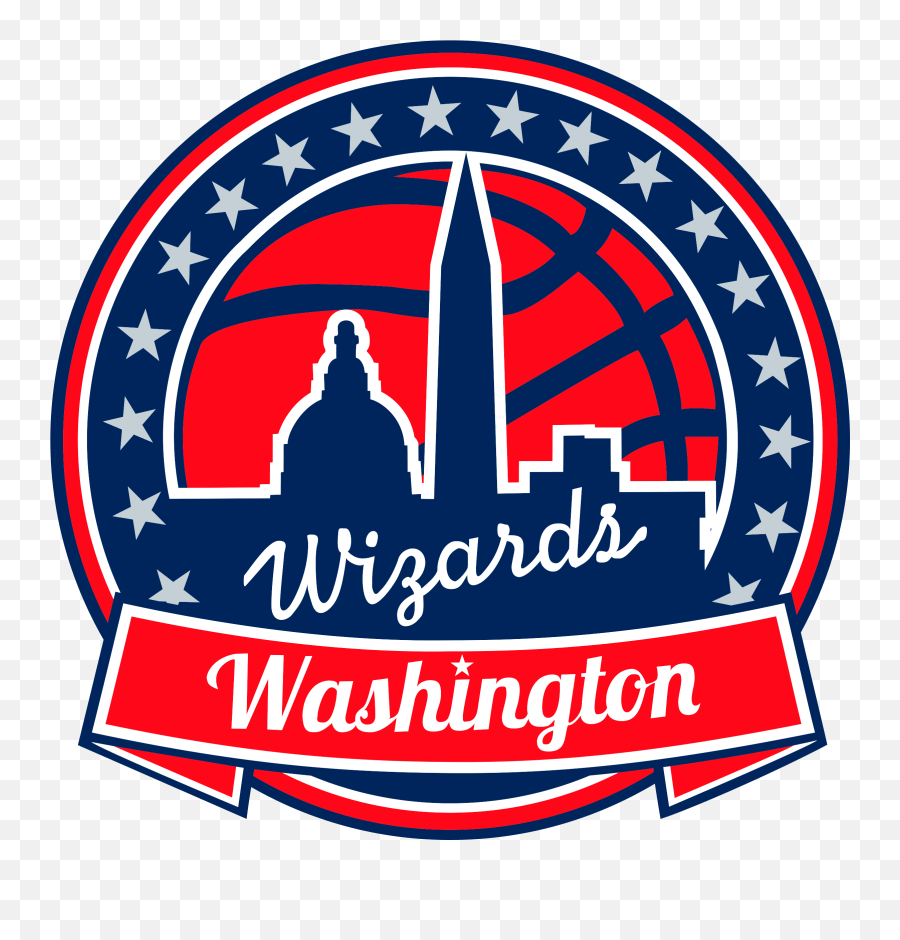 Nba Logo Washington Wizards - Washington Wizards Svgvector Empire Of Brazil Flag Rwdesign Png,Basketball Icon Vector