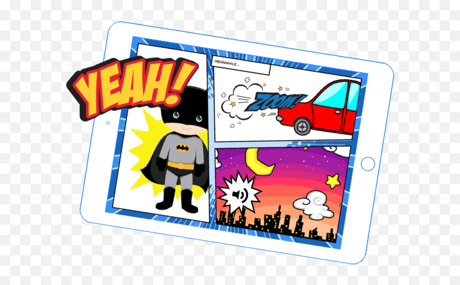 Book Creator - Unleash Student Creativity Closing The Gap Bookcreator Comic Png,Flipgrid Icon