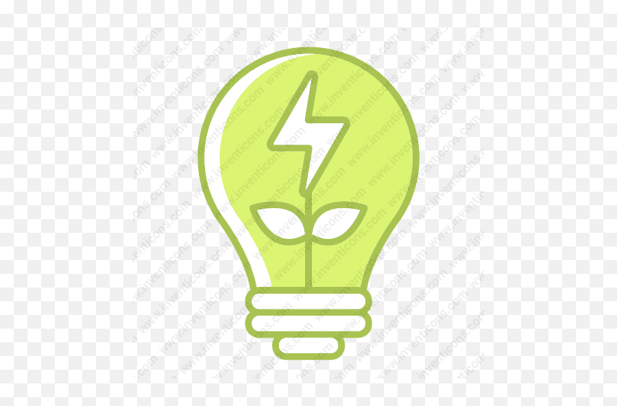 Download Power Of Nature Vector Icon Inventicons - Incandescent Light Bulb Png,Nature Icon Set