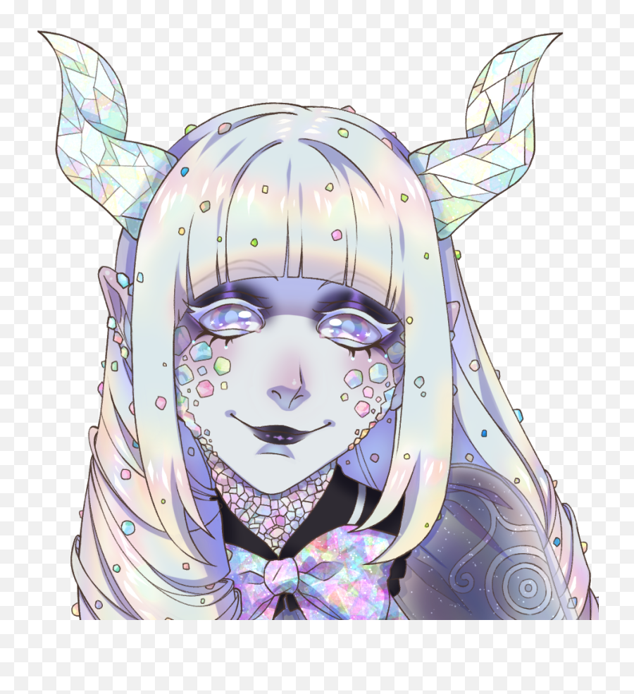 Chantilly Iris Character In Indigo World Anvil - Fictional Character Png,Pastel Anime Girl Icon
