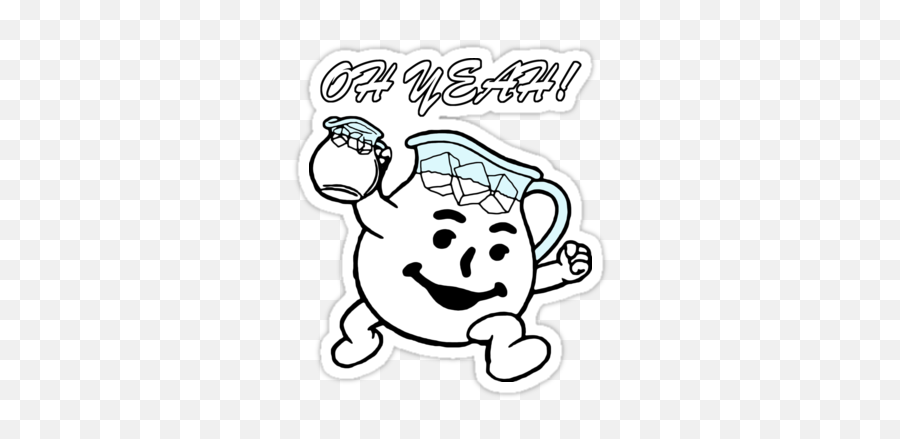 Kool Aid Oh Yeah - Kool Aid Man Drawing Png,Kool Aid Man Transparent