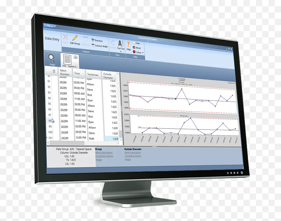 Easy Spc Application Everyone - Statistical Process Control Monitor Png,Icon Of Statstical Software