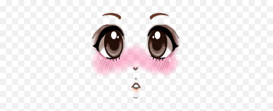 Roblox Anime Face Makeup - 2yamahacom Png,Anime Eyes Transparent