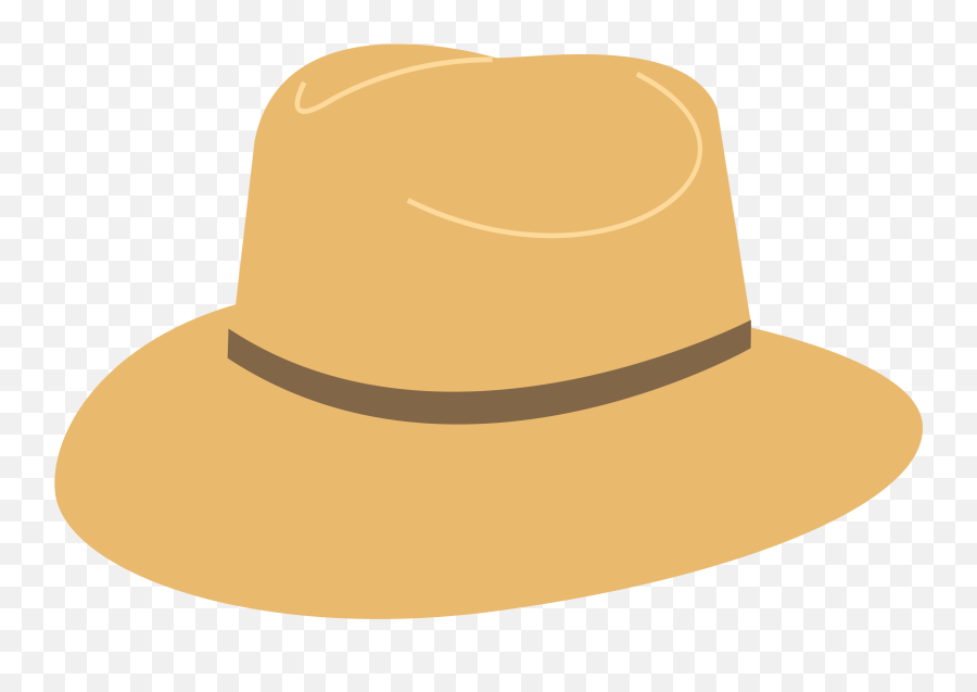 Sun Hat Jpg Free Library Transparent - Summer Hat Transparent Clipart Png,Fedora Transparent Background