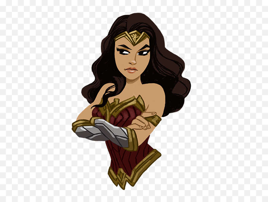 Wonder Woman By Bare Tree Media Inc - Wonder Woman Stickers Png,Wonder Woman Buddy Icon