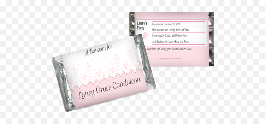 Hersheyu0027s Miniature Personalized Candy Wrappers U0026 Favors - Language Png,Baptism Icon Favors