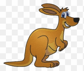 Kangaroo Cartoon Png Photo Arts - Cartoon Kangaroo Transparent Background,Kangaroo Transparent Background