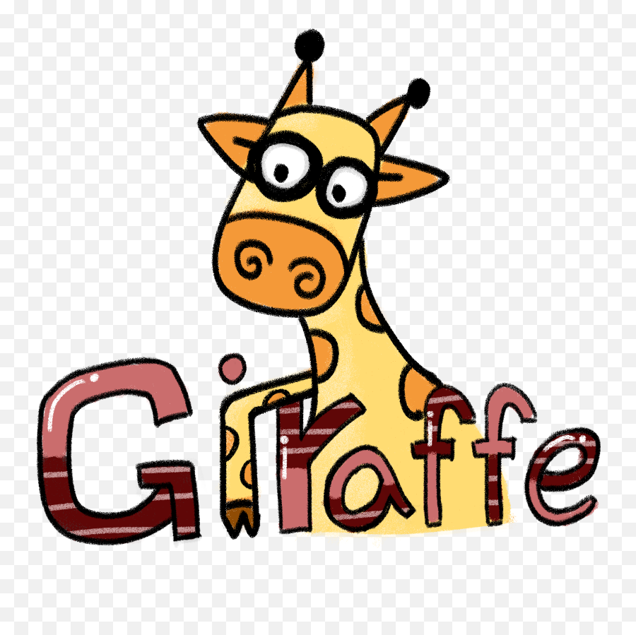 Giraffe Cartoon Png - Giraffe Hand Drawn Stick Figure Fresh Giraffe,Giraffe Transparent Background