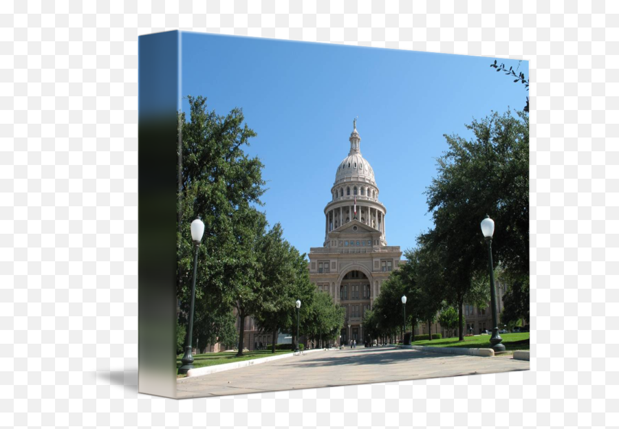 Austin Capitol By Rene Flores - Texas State Capitol Png,Capitol Building Png