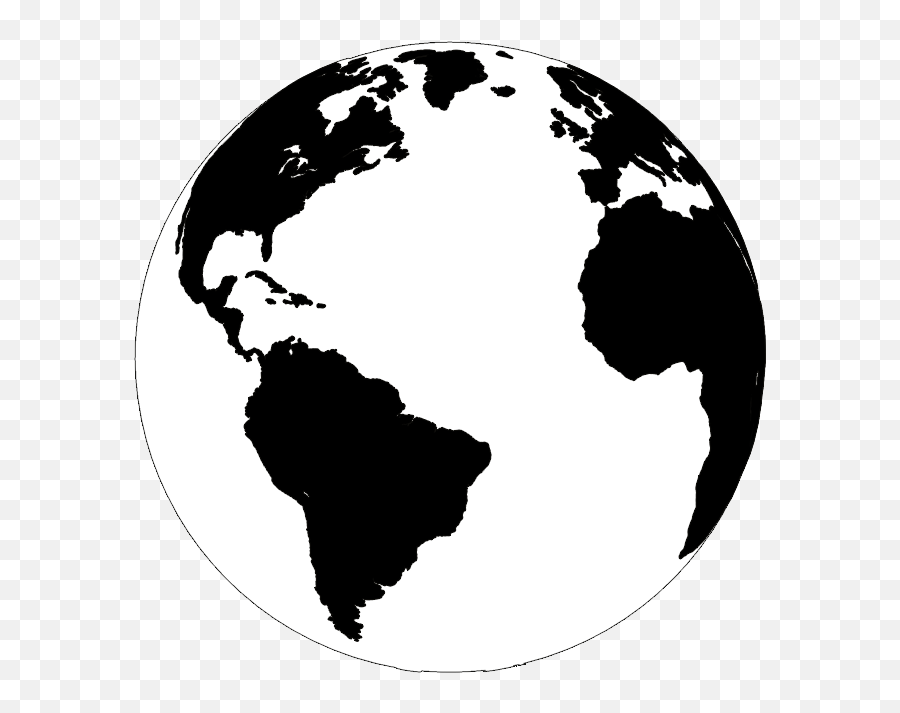 Download Icon Globe - Cabo Verde On The Globe Png Image With Earth Black And White Png,Globe Png Icon