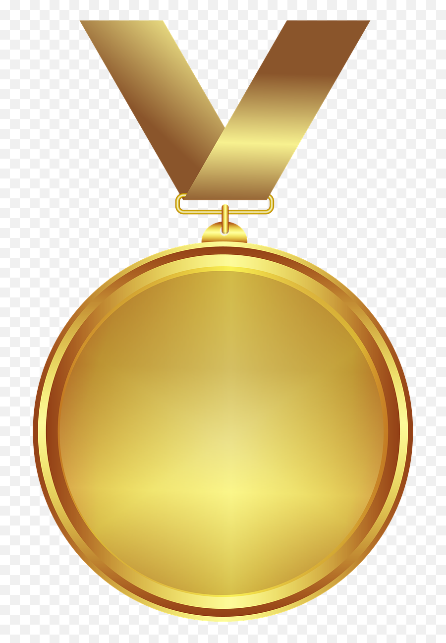 Medal Gold Design Transparent - Gold Medal Png,Medal Transparent Background