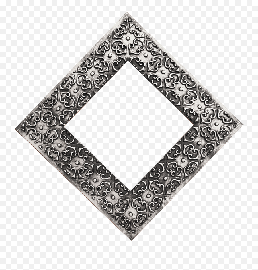 Ornate Silver Frame Png Image - Portable Network Graphics,Silver Frame Png