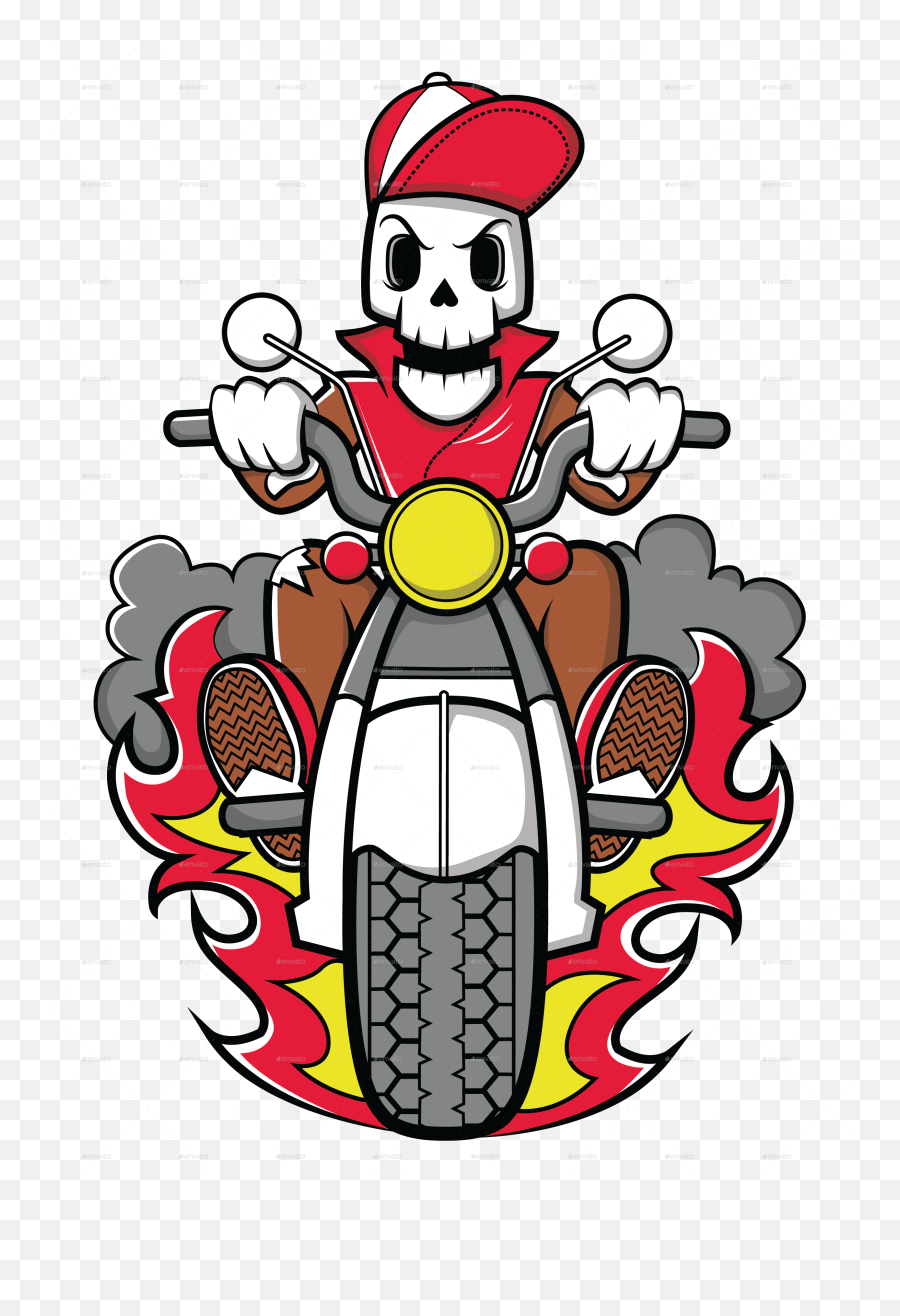 Vector Ghost Rider - Cartoon Png,Ghost Rider Png