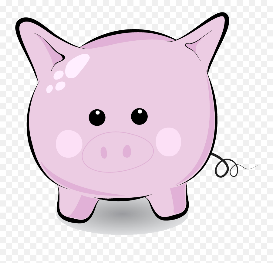 Free Cute Pig Pictures Cartoon Download Clip Art - Clip Art Png,Cartoon Pig Png