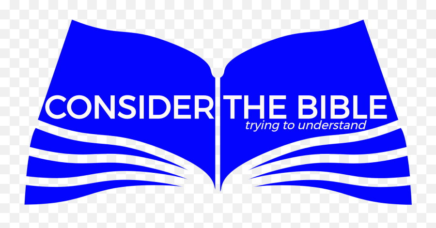 Conditional Security U2013 Exodus 2320 - 22 U2014 Consider The Bible Png,Bible Logo