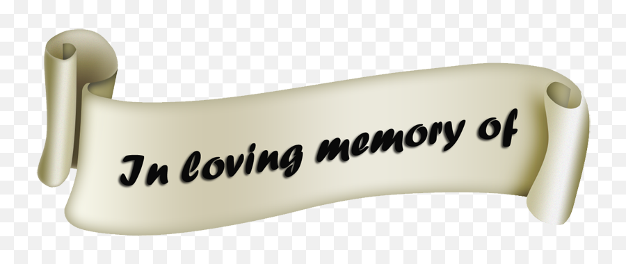 Loving Memory Png Transparent - Png In Loving Memory,In Loving Memory Png