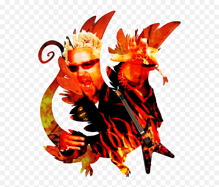 Guy Fieri Dragons - Portable Network Graphics Png,Guy Fieri Png