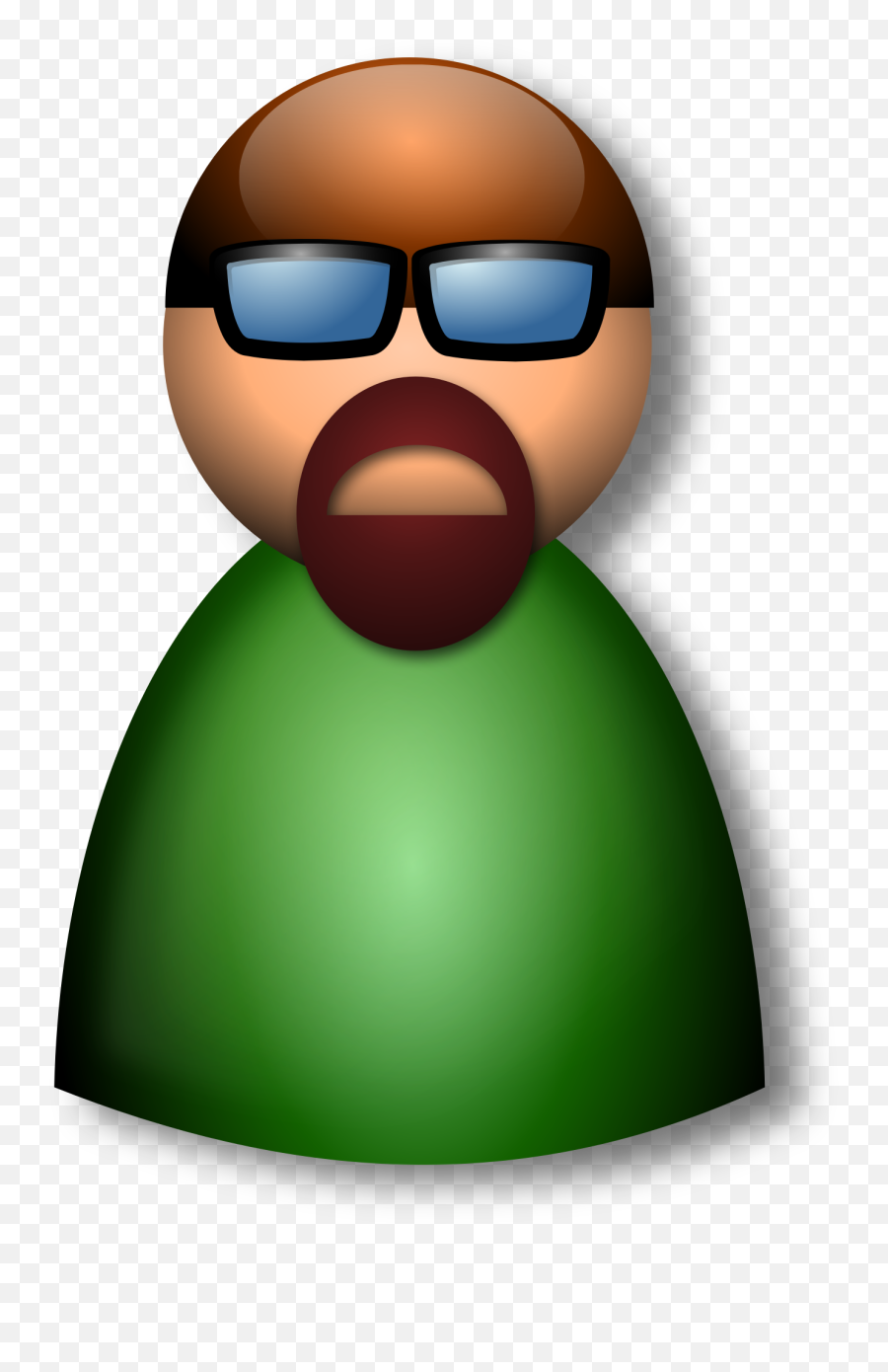 Computer Icons 3d Film Avatar Cinema User - Avatar Icons Png Bald Guy With Glasses And Beard,Avatar Icon Png