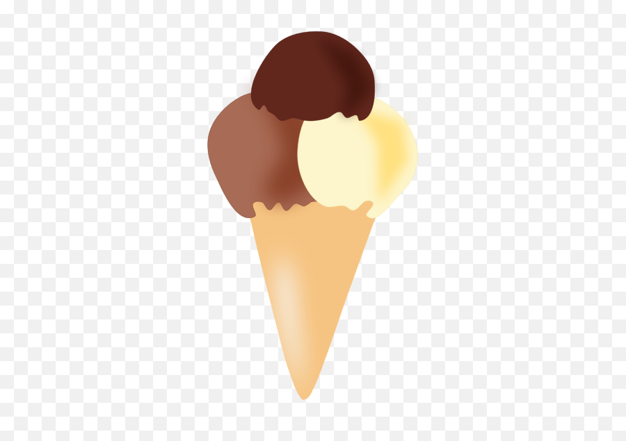 Vanilla And Chocolate Ice Cream Free Svg - Ice Cream Vector Png,Vanilla Png