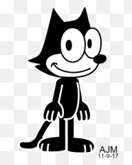 Felix The Cat In Makatoon Style Weasyl - png