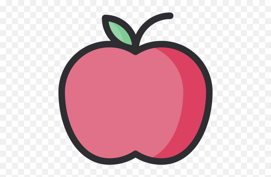 Healthy Food Apple Png Icon - Pink Apple Vector,Apple Png