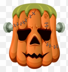 Download Frankenstein Halloween Jack Png Image Clipart - Calabazas De Frankenstein,Frankenstein Png