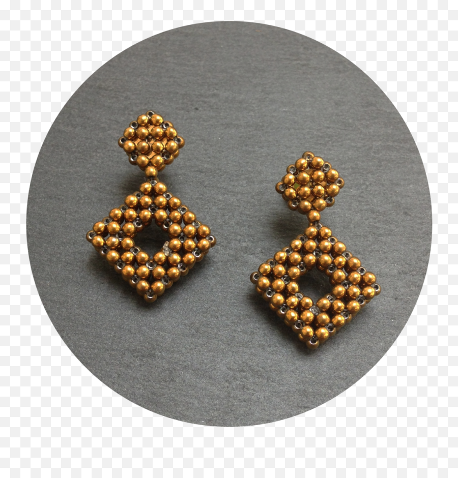 Breda Long Gold Earrings Circle Of Dots Png Earring