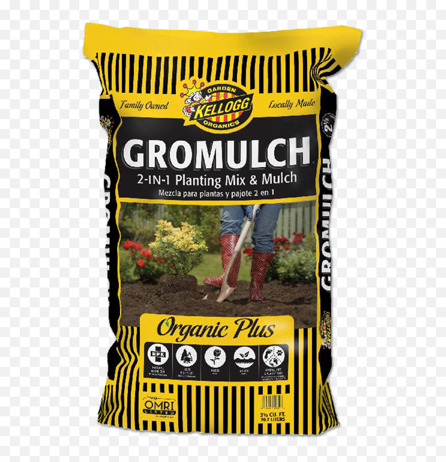 Staking And Mulching Every Bloomin - Organic Plus Potting Mix Png,Mulch Png