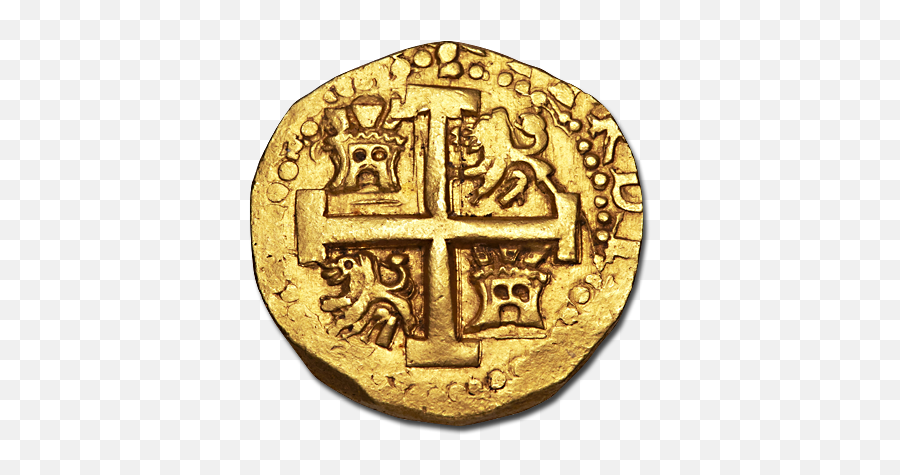 Download Pirate Gold Coin Png Boca Ratonu0027s - Egyptian Gold Peru Coin 8 Escudos,Gold Coins Png