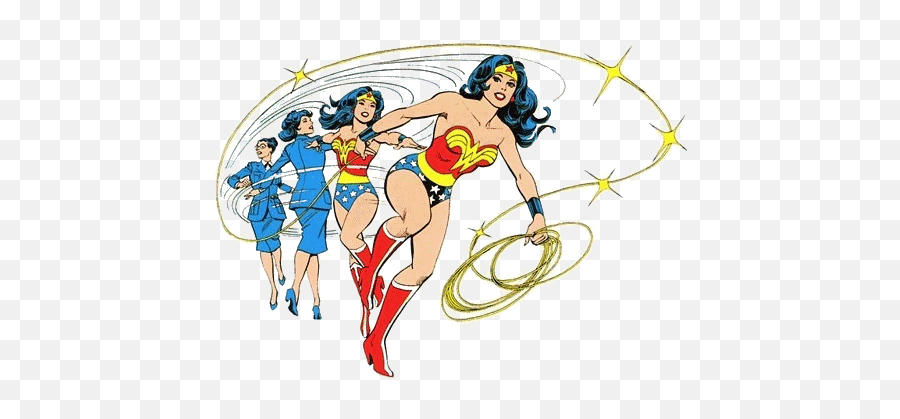 Wonder Woman Clip Art - Wonder Woman Classic Comic Art Png,Wonder Woman Transparent Background