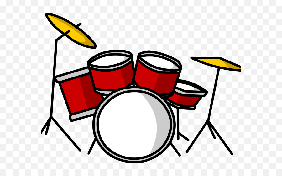 Horseshoe Clipart Ringer - Drum Set Cartoon Png Clipart Drum Set Png,Drum Png