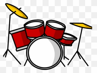Horseshoe Clipart Ringer - Drum Set Cartoon Png Clipart Drum Set Png,Drum Png